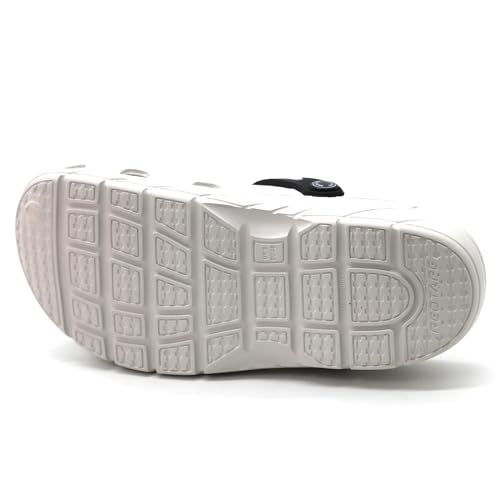 Red Tape Designer Comfortable Clogs, Sandals With Adjustable Back Strap For Men Off White - 10 Uk - Image 5