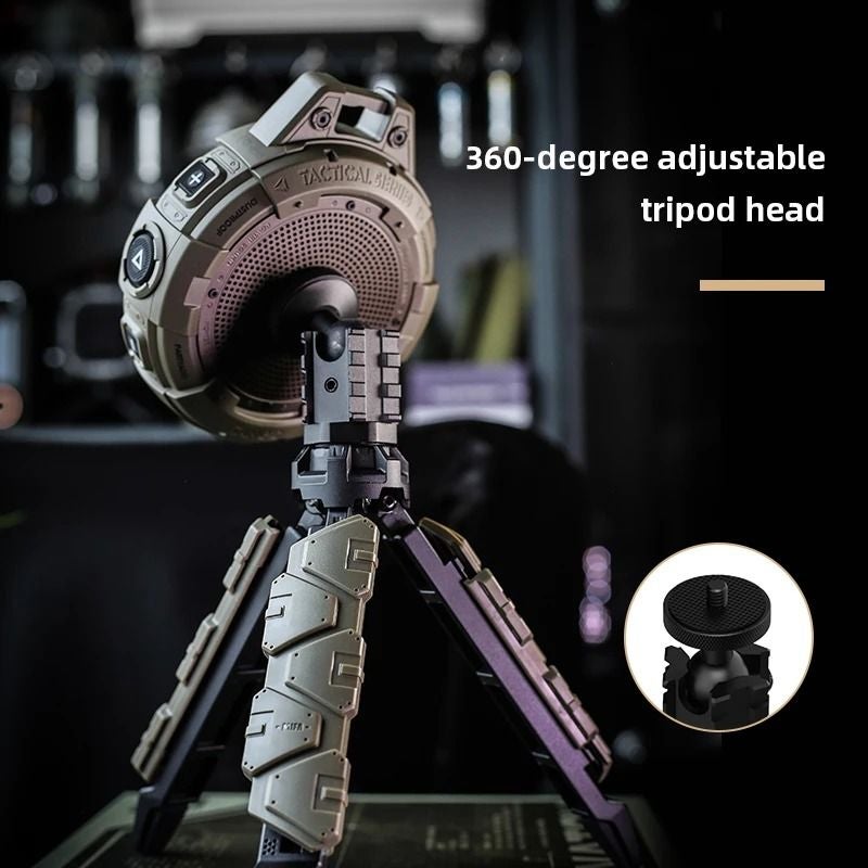 Mifa Trinity Tripod from Durable Aerospace Aluminum with Anti-Corrosion Coating, Black - Image 3
