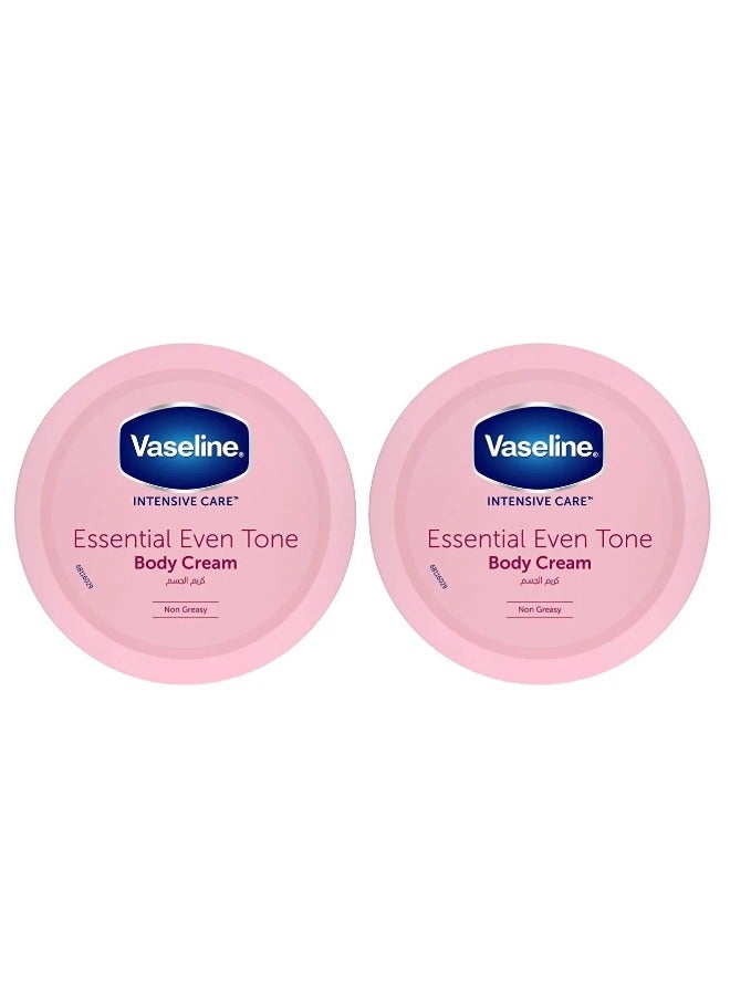 Vaseline 2Pcs Vaseline  Essential Even Tone  Body Cream120ml - Image 1