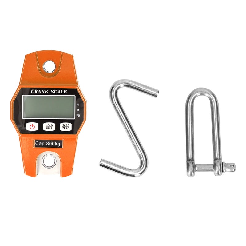 Mini LCD Digital 300kg Portable Industrial Electronic Heavy Duty Weight Hook Crane Fishing Hangings Scale - Image 3