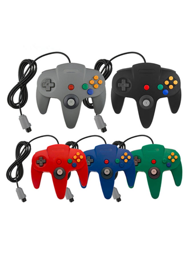 N64 Console Game Controller Usb Vibration For Pc Computer 10 Colors Available Digital Computer Game Controller-Product Color:Green-USB Interface  - Image 1
