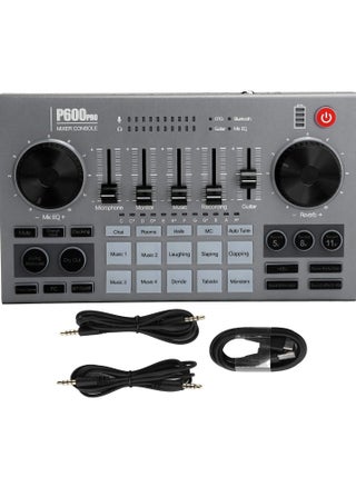 BT Live Sound Card, USB OTG Voice Changer, OTG Action Indicator Audio Sound Mixer with Sound Effects for Mobile Phone/Computer Live Stream Recording - pzsku/ZC25E4A8F2DADCB7EB34BZ/45/1751012411/58012877-06e0-4a6c-b1a1-9962108d1ba3