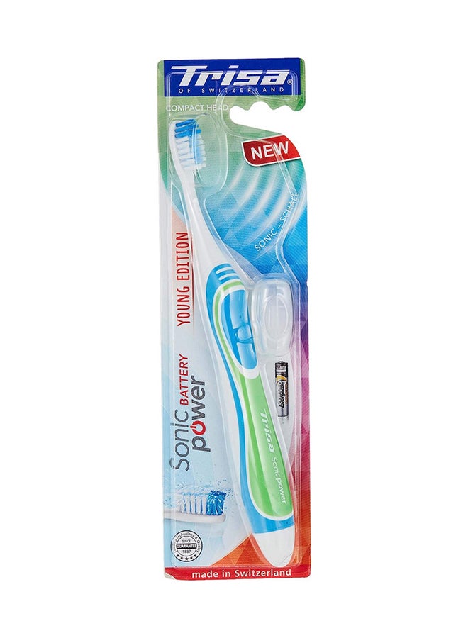 TRISA Sonic Power Battery Young Edition - Compact Head Assorted Color - Image 2