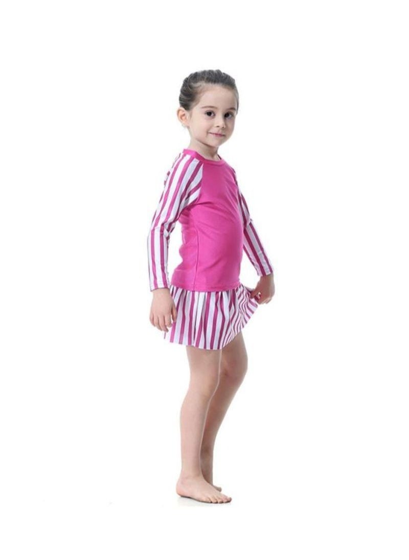 3-Piece Long Sleeve Strip Pattern Burkini Pink/White - pzsku/ZC25E4EF5DF822CE479CCZ/45/_/1655490708/de23589f-c403-4c75-a763-9b9625b17d78