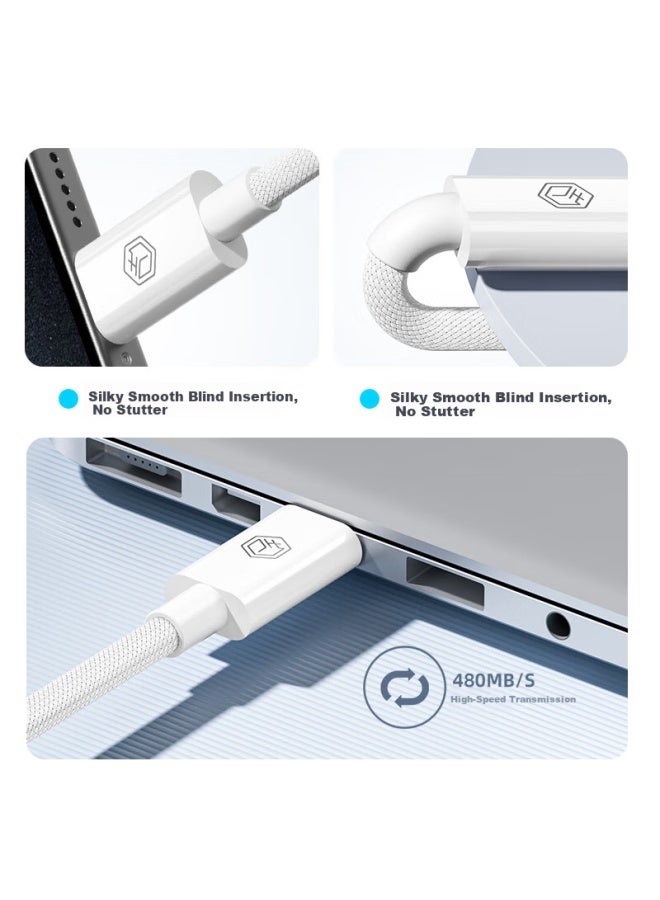 JD.com Jd Jingzao Apple 16/15 Charging Cable Type-c Data Cable Dual Head Pd60w Fast Charge Ctoc Car Charger For Iphone 16/15 Pro Max Mobile Phone Ipad Tablet Laptop - Image 3