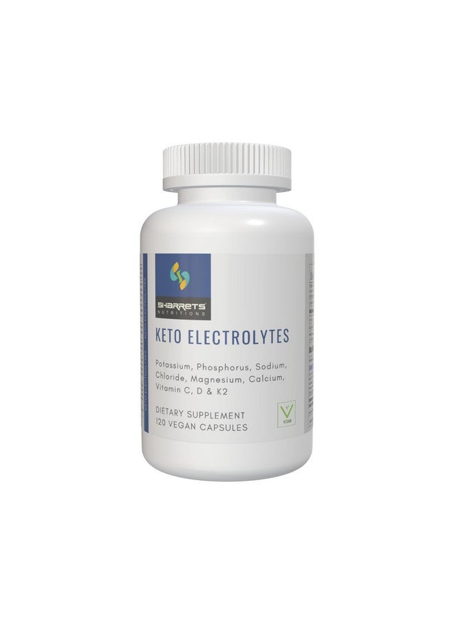 Sharrets Keto Electrolytes 3 X 120 Capsules- Essential Minerals (K,P, Na,Cl, Mg,Ca) And Vitamins C, D, & K2- For Optimal Energy & Hydration. - Image 2
