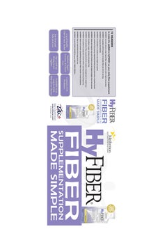 Medtrition HyFiber: A natural constipation supplement with a citrus flavor that may help improve bowel movements.  It can help soften the stomach without relying on chemical laxatives. Ideal for fluid restricted diets, lactose and gluten free.  - Image 2