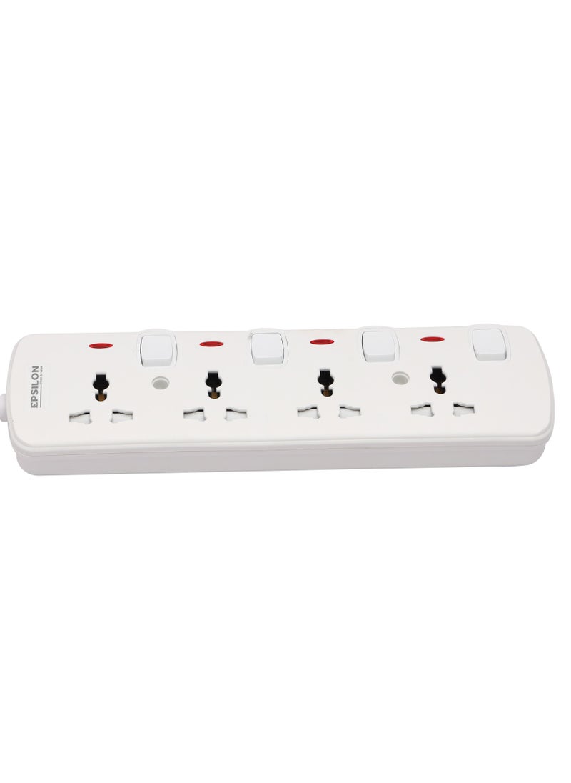 Epsilon Epsilon 4 Way Extension Socket- ES1099  - Image 3