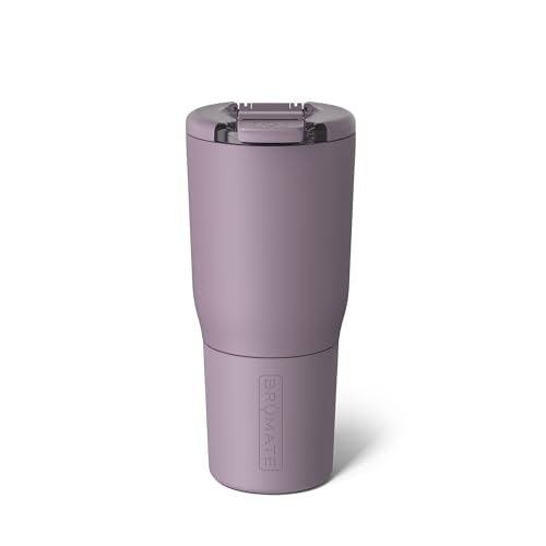 BrMate Nav 25oz 100 Leak Proof Insulated Travel Tumbler with Magnetic BevLock Lid  Double Wall CupHolder Friendly Stainless Steel Mug Lilac Dusk