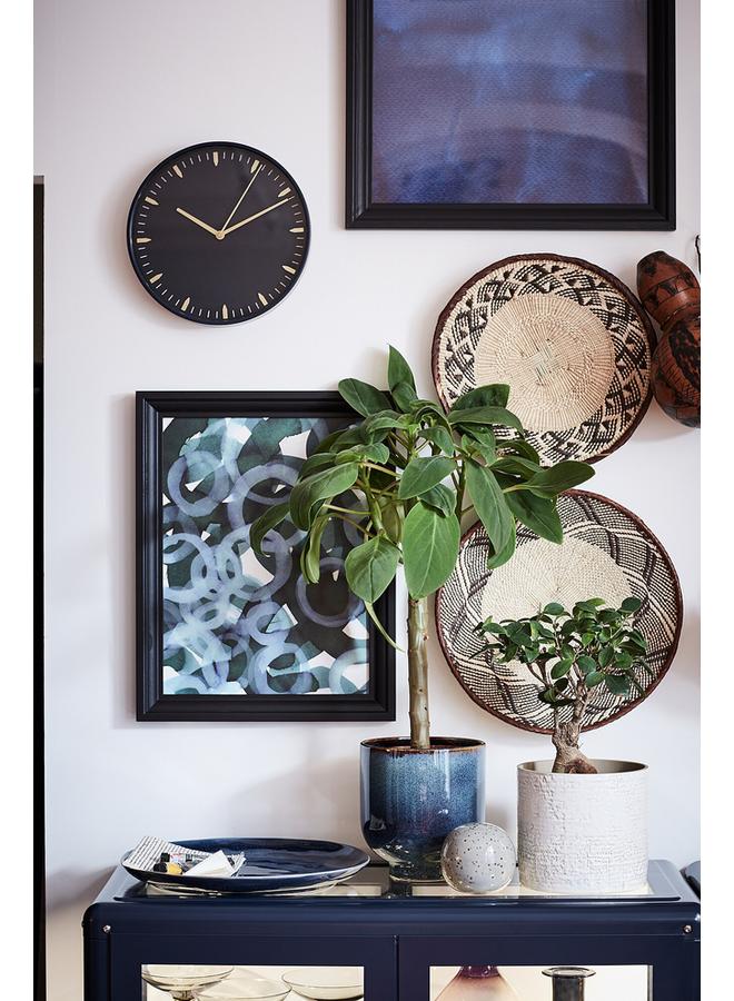 Zaboon Wall clock, blue, 26 cm - Image 4