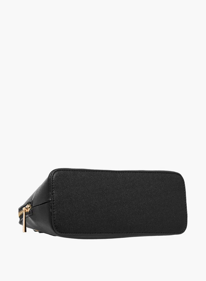 Flora Bella By Shoexpress Textured Tote Bag with Double Handle and Detachable Coin Pouch