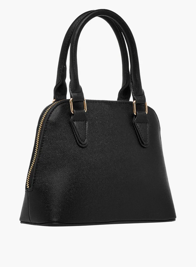 Flora Bella By Shoexpress Textured Tote Bag with Double Handle and Detachable Coin Pouch