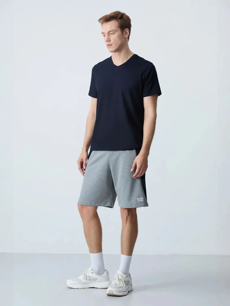 تومي لايف TOMMY Men's Cotton Blend Sweat Shorts