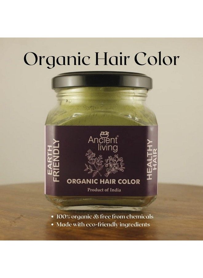 Ancient Living Organic Black Hair Color Pure Henna And Indigo Leaf Powder 100 Gm Jar  - Image 5