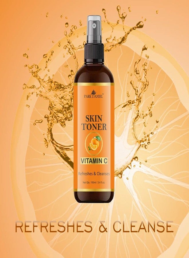 Park Daniel Rose,Vitamin C & Honey Skin Toner Combo Pack Of 3 Bottles Of 100ml (300ml) - Image 5