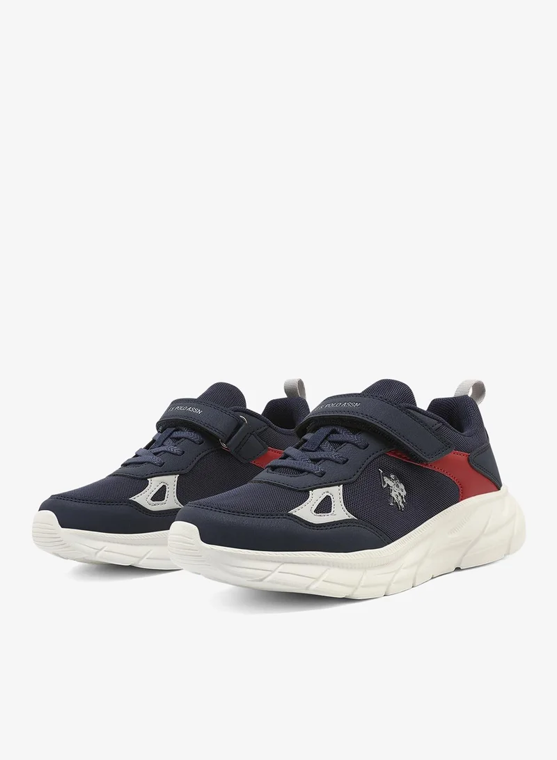 U.S. Polo Assn. 6P PULAS JR GLB 6FX BOY OD_NAVY Pulas Jr Kids Casual Shoes - Navy for Men | Best Price UAE