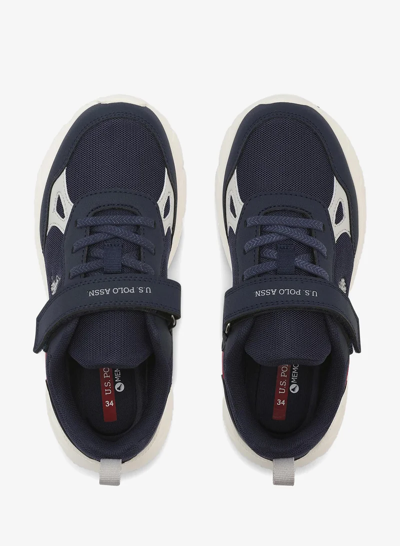 U.S. Polo Assn. 6P PULAS JR GLB 6FX BOY OD_NAVY Pulas Jr Kids Casual Shoes - Navy for Men | Best Price UAE