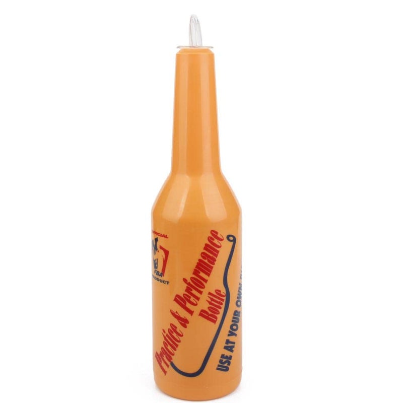 klarako 2klarakoPack of Practice Bar Pub Bottle Cocktail Shaker Flair Bartending Bartender Plastic klarakoOrange klarako8 x 29cm - Image 4