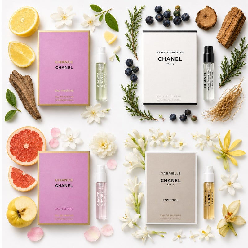 شانيل Chanel perfume set consisting of 4 pieces, 1.5 ml 1.5ml - Image 2