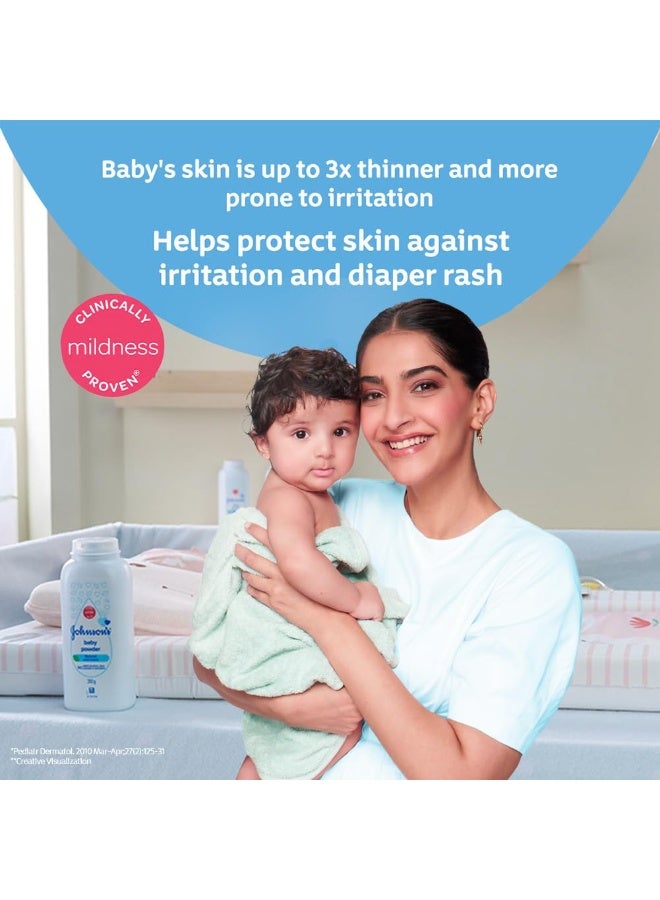 Johnson's Baby Powder for Babies (400g) - Image 3