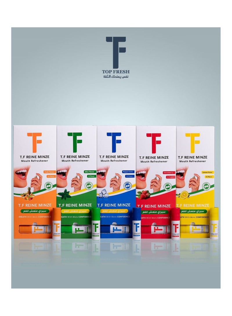 معطر الفم تي.إف راين مينزي بخاخ منعش للفم بالفواكه - 25 مل - Image 3