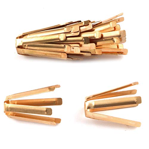 Pro Bamboo Kitchen 10pcs Golf Club Accessories Assembly Tool Golf Shaft Adapter Shim Octopus Type Brass Gold 0.335-0.350 - Image 1