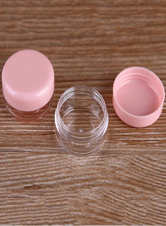 VDHJA Travel Essentials Kit: 10-Piece Set of Travel-Sized Bottles and Containers | Travel Bottle Kit with Leak-Proof Containers and Carry Bag | Travel Bottle Kit for Cosmetics, and Essentials (Pink) - Image 5