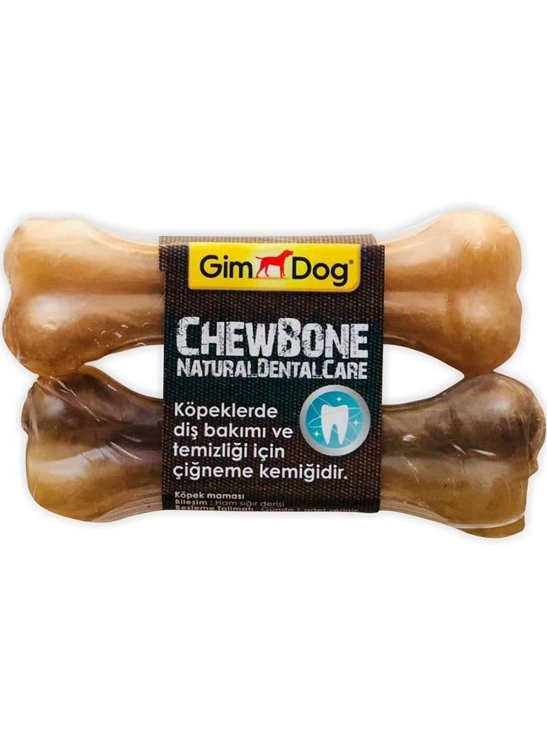 GimDog 2 Pieces Chewbone Natural Dental Care 11 cm