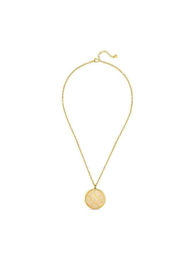 Guy Laroche Susan Gold Plated Pendant Necklace for Women