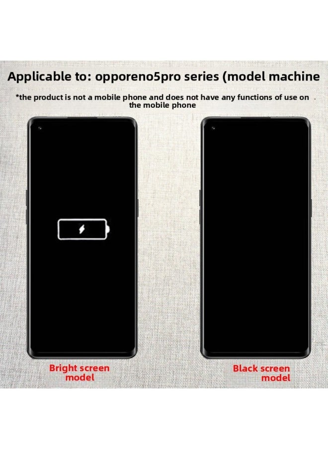 null - BA Gang Mobile Phone Model Is Suitable For OPPOReno2 /3Pro Mobile Phone Model Display Package Display Imitation-Applicable Models:Black Screen-For Apple Model Random - Image 1