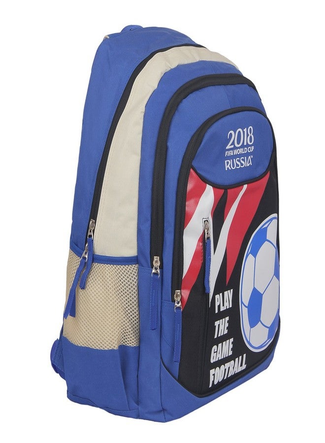 FIFA 40 Ltrs Blue::White School Backpack (MBE-FF003) - Image 2
