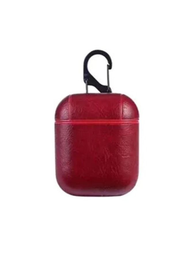 ACLIX Generic Protective Case Cover For Apple AirPods Red