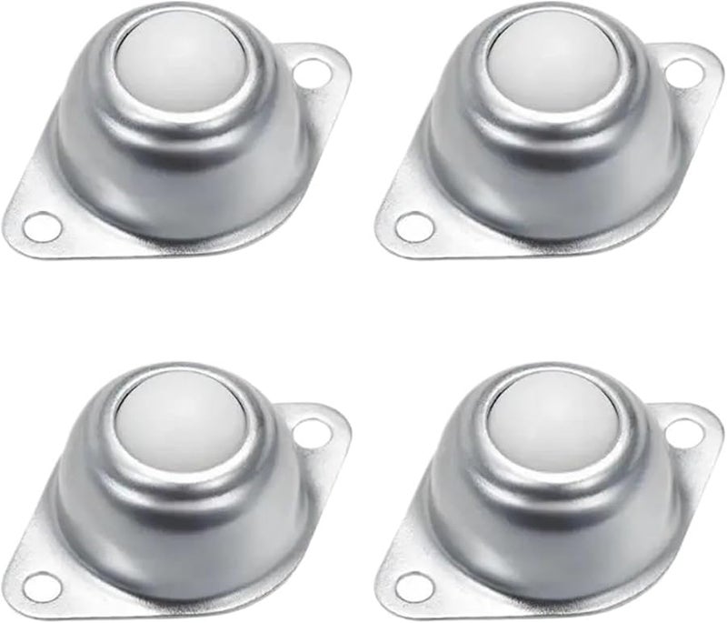 Heavy Duty 0 5 Inch Metallic Nylon Ball Transfer Bearing Caster Wheels 4PCS - Image 2