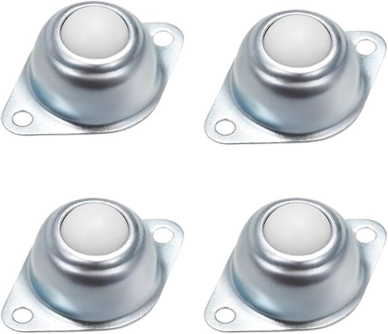 Heavy Duty 0 5 Inch Metallic Nylon Ball Transfer Bearing Caster Wheels 4PCS - Image 3