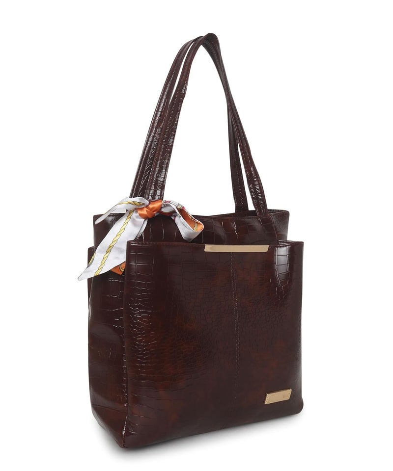 Dcozi Stylish and Fashionable PU Leather Handbag For Women & Girls - Image 1