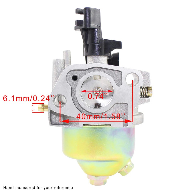 Pro Chaser C46540 Carburetor for Champion Power CPE 46539 46596 46514 46595 40026 46515 46598 46516 46555 46558 46565 46599 46577 46533 40049 46578 B46517 6.5hp 3000W 3500W 4000W 196cc Generator - Image 2
