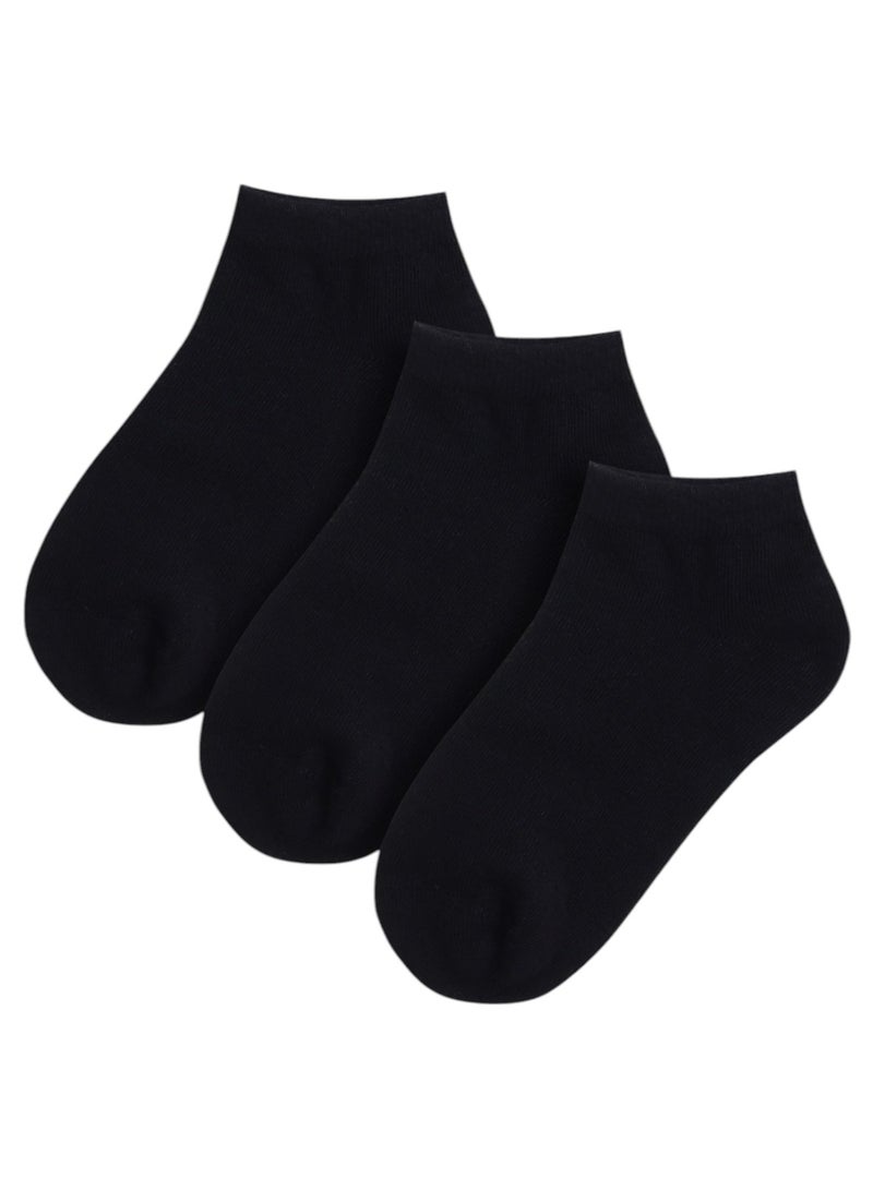 victor and jane PACK OF 3 ANKLE LENGTH SCHOOL SOCKS - Image 1