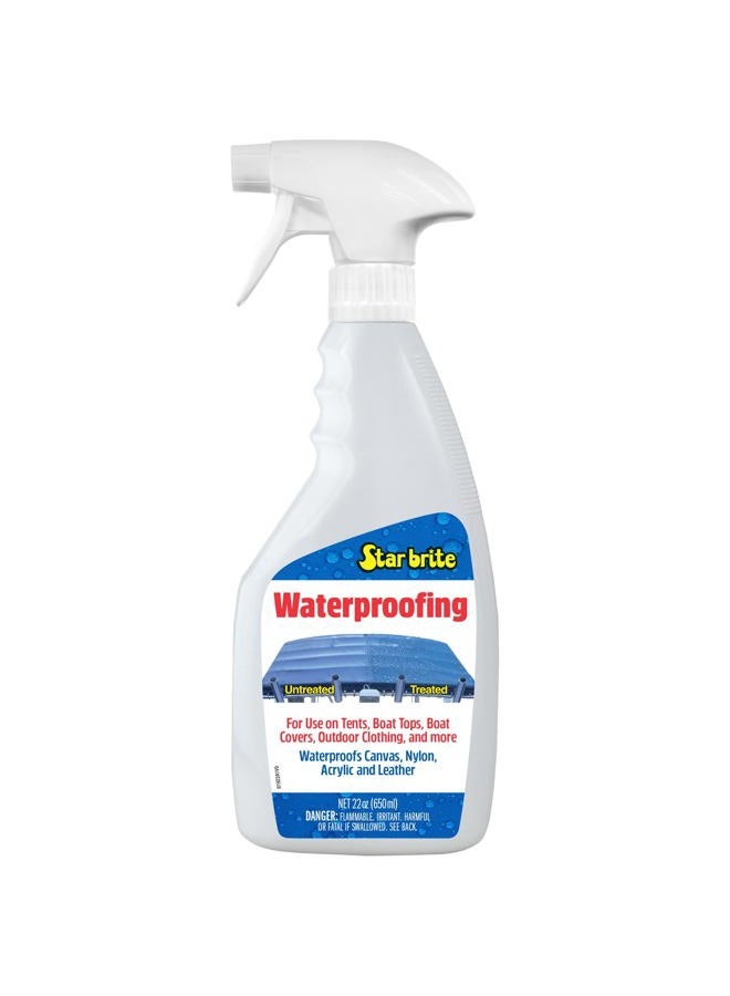 Star Brite Waterproofing Spray, Waterproofer + Stain Repellent + UV Protection 22 Ounce - Image 1