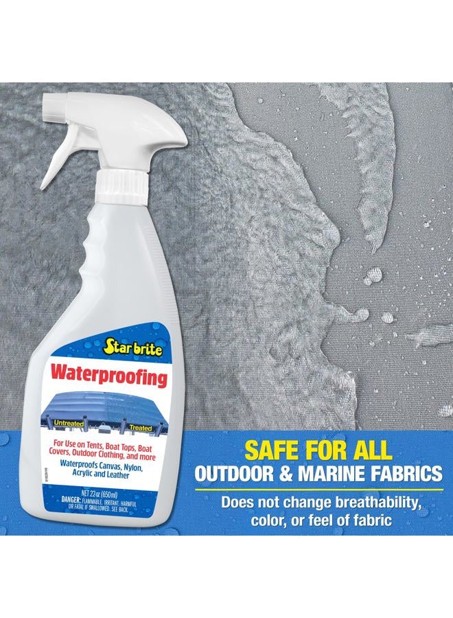 Star Brite Waterproofing Spray, Waterproofer + Stain Repellent + UV Protection 22 Ounce - Image 2