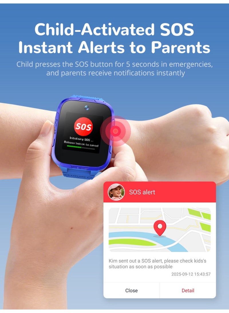 Botslab Kids Smart Watch E3 pro (blue) - Image 4