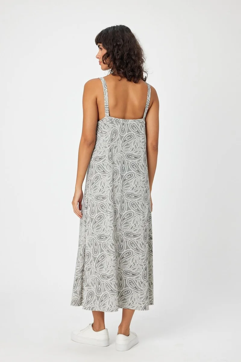 Alexander Gardi Paisley Button-Down Dress