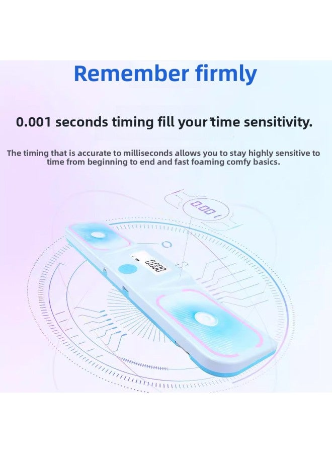 GAN Star Ring Intelligent Rubik's Cube Game Timer Can Be Connected To APP External Large Display Speed Folding Cup Game Timer-Color:Standard Edition [no Bluetooth-purple]]  - Image 5