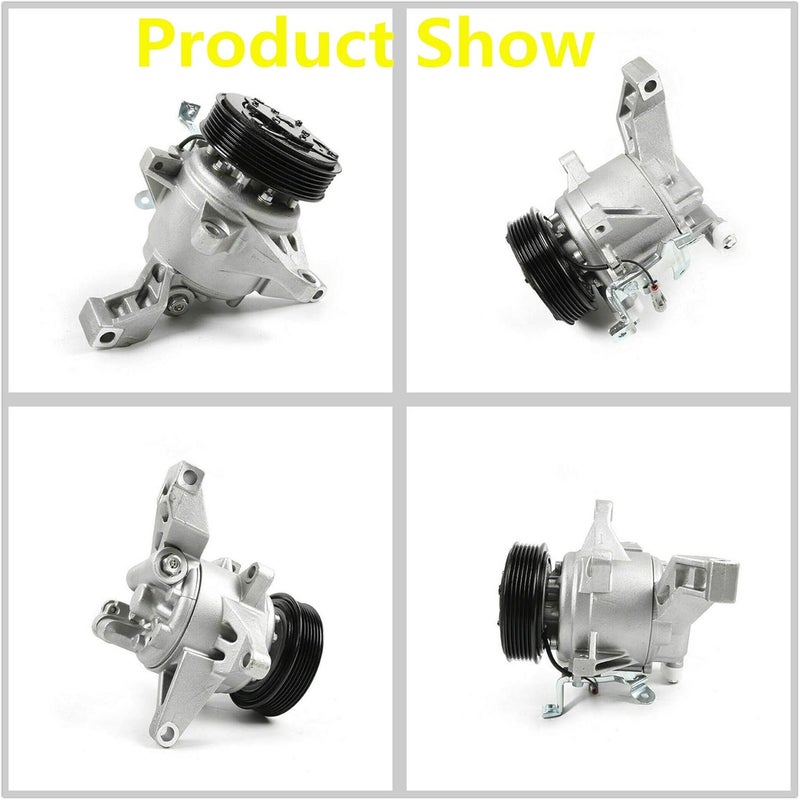cheekyglo AC Compressor Replacement for 2012-2015 Subaru Impreza Forester XV Crosstrek DKV10R 58492 - Image 2