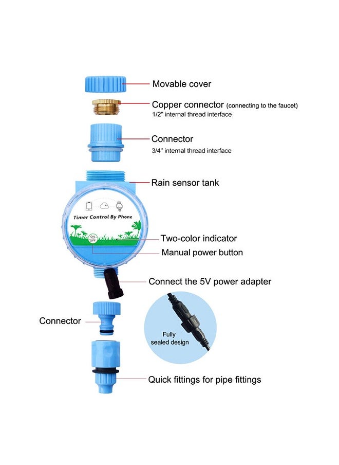OKA Water Regulator Equipped With An Automatic Control Unit Via Mobile Phone For Control/ TRT30  - Image 2