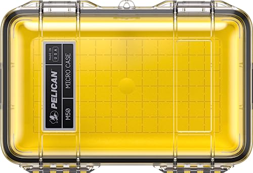 Pelican M50 Micro Case (Yellow/Clear) - Image 3