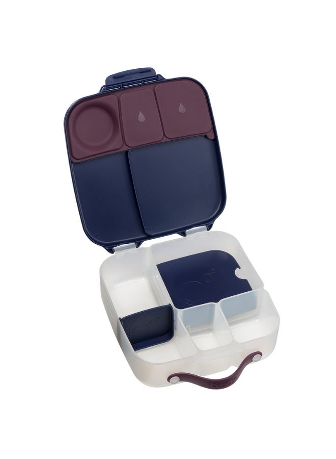B.Box Whole Foods Lunch Box for Kids | Large Leakproof Compartments | 67.6 fl oz Capacity | Whole Fruit Holder | BPA Free | Easy Open Design-Harry Potter - Image 3