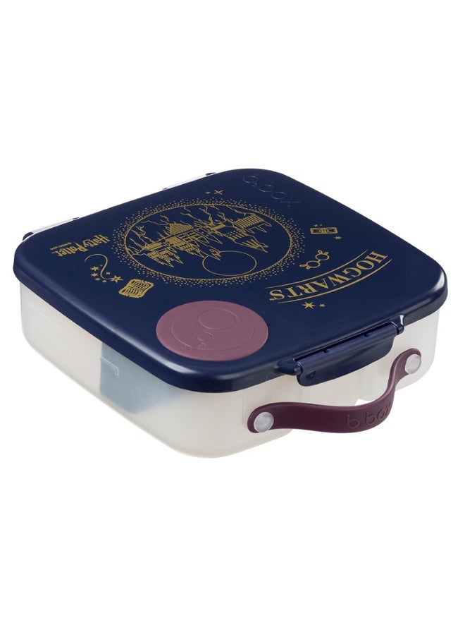 B.Box Whole Foods Lunch Box for Kids | Large Leakproof Compartments | 67.6 fl oz Capacity | Whole Fruit Holder | BPA Free | Easy Open Design-Harry Potter - Image 1