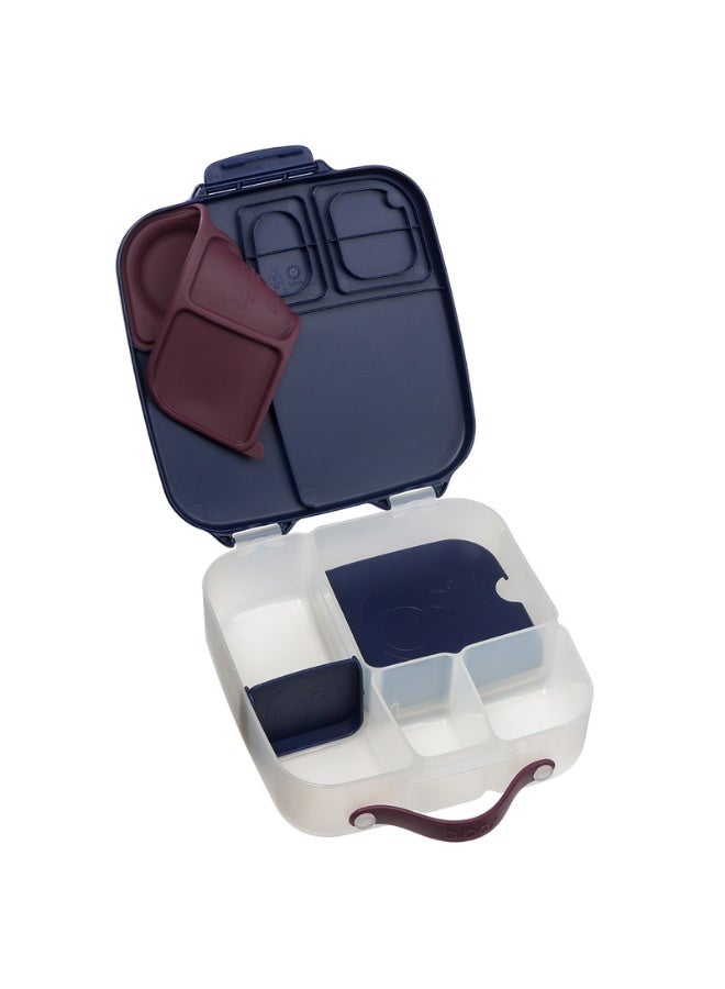 B.Box Whole Foods Lunch Box for Kids | Large Leakproof Compartments | 67.6 fl oz Capacity | Whole Fruit Holder | BPA Free | Easy Open Design-Harry Potter - Image 4