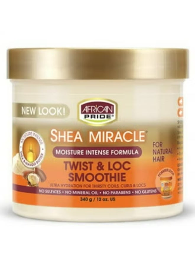 Shea Miracle Moisture Intense Twist And Loc Smoothie 340g