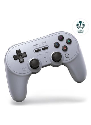 8Bitdo Pro 2 Bluetooth Controller for Switch, Hall Effect Joystick Update, Wireless Gaming Controller for Switch, PC, Android, and Steam Deck & Apple (Grey) - pzsku/ZC260201230D0591DD043Z/45/_/1719368743/14bc0a3d-2fd0-4ea7-833d-1afc7a4b3f5a
